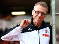 Peter Stöger will nach dem Herbstmeistertitel nun auch die Wintrkrone mit dem 1. FC Köln.