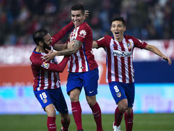 Ángel Correa brachte Atlético mit seinem Tor auf Kurs