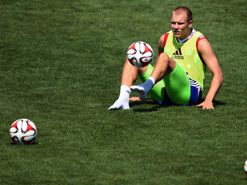 Holger Badstuber kann bald wieder mit dem Ball trainieren