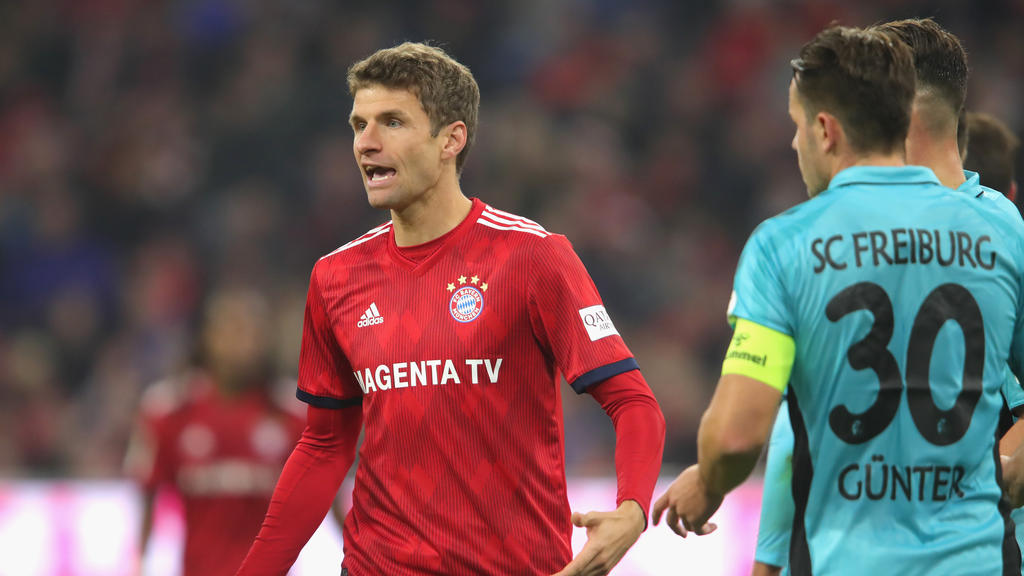 Thomas Müller wurde gegen Freiburg nach rund 70 Minuten eingewechselt