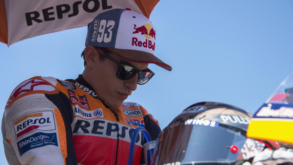 Marc Márquez ist in Austin gestürzt Marc Márquez ist in Austin gestürzt