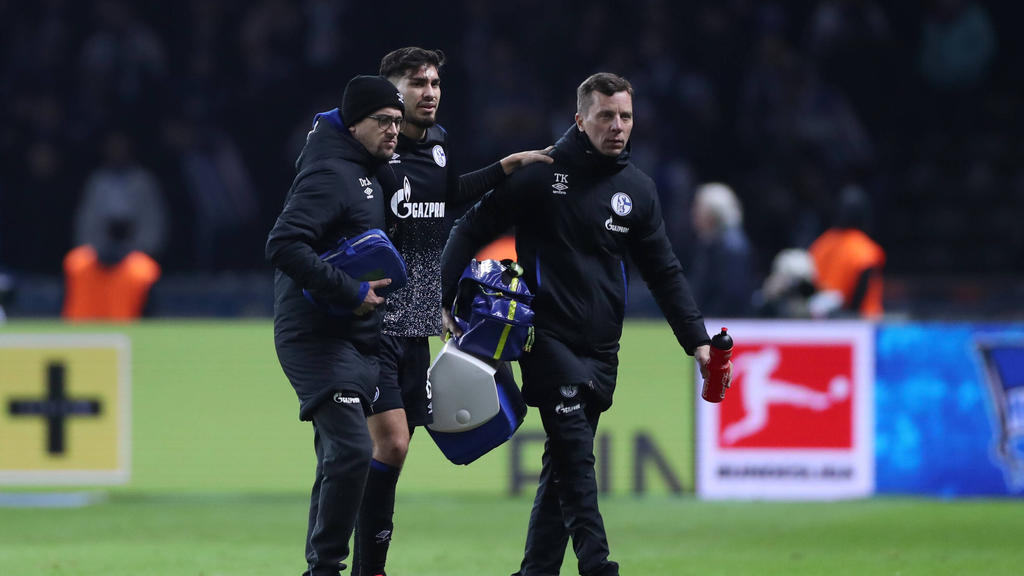 Hat sich beim Spiel in Berlin verletzt: Suat Serdar vom FC Schalke 04