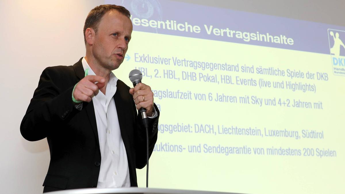 Frank Bohmann will sich ein Beispiel an der DFL nehmen Frank Bohmann will sich ein Beispiel an der DFL nehmen