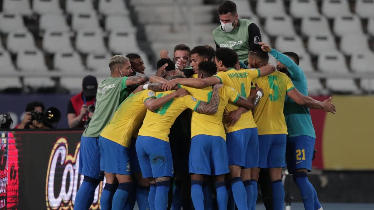 Brasilien jubelt nach dem Halbfinal-Erfolg