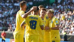 Das ukrainische Nationalteam trifft in Leverkusen auf Italien