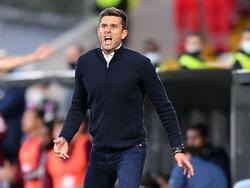 Juve-Trainer Thiago Motta trifft mit seinem Team auf RB Leipzig