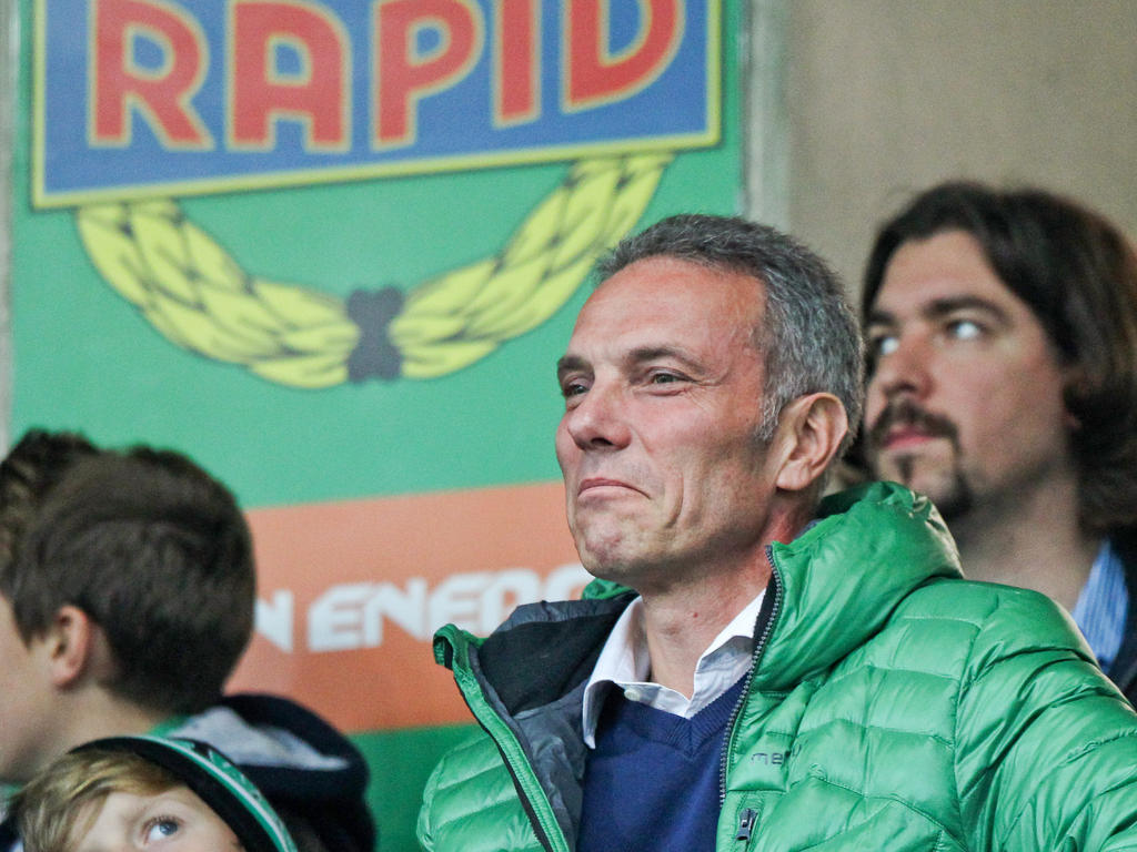 Michael Krammer wird mit ziemlicher Sicherheit der neue Präsident von Rapid