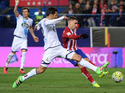 Griezmann sigue en racha marcando el segundo tanto del Atlético. (Foto: Getty)