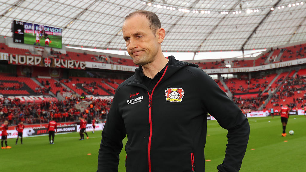 Heiko Herrlich übernahm 2017 den Bundesligisten Bayer Leverkusen Heiko Herrlich übernahm 2017 den Bundesligisten Bayer Leverkusen