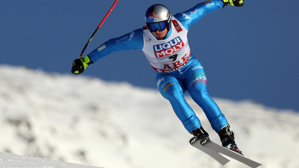 Dominik Paris legte einen starken Abfahrtslauf hin Dominik Paris legte einen starken Abfahrtslauf hin