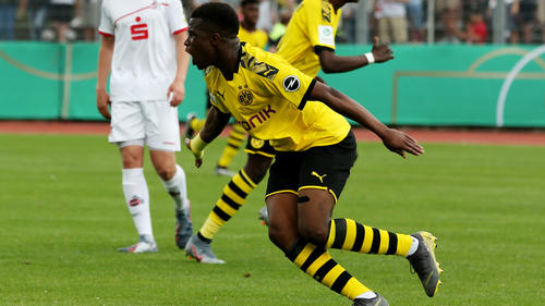 Youssoufa Moukoko erzielte für die U19 des BVB einen Dreierpack