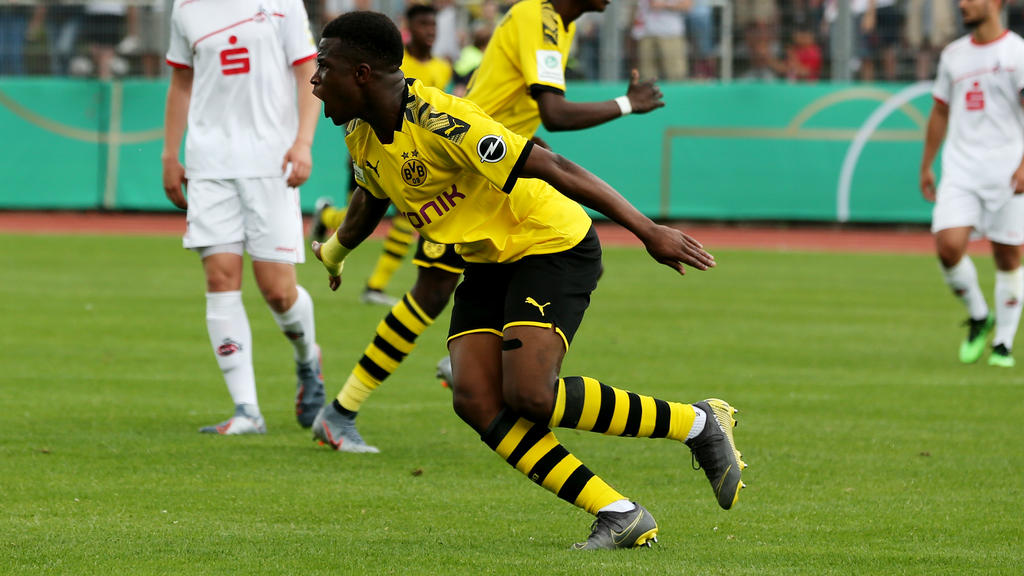 Moukoko sigue imparable en la cantera del Dortmund.