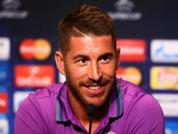 Sergio Ramos en rueda de prensa de Champions League (Foto: Getty)