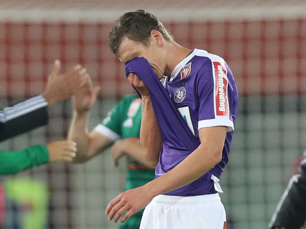 Florian Klein erlitt im Derby eine Mittelfußverletzung