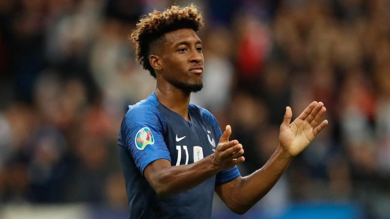 Reist vorzeitig zum FC Bayern zurück: Kingsley Coman Reist vorzeitig zum FC Bayern zurück: Kingsley Coman
