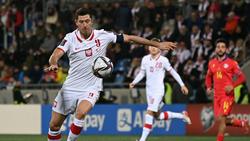 Lewandowski und Polen spielen im März gegen Russland