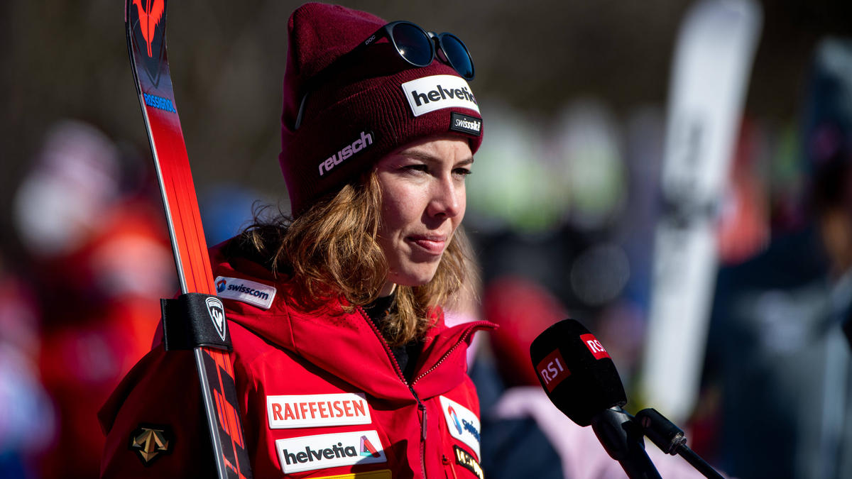 Michelle Gisin blickt mit Zuversicht auf die kommende Ski-Saison