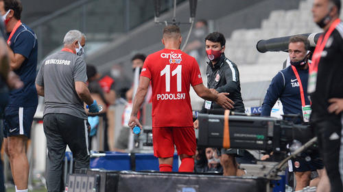 Wurde in der 53. Minute ausgewechselt: Lukas Podolski