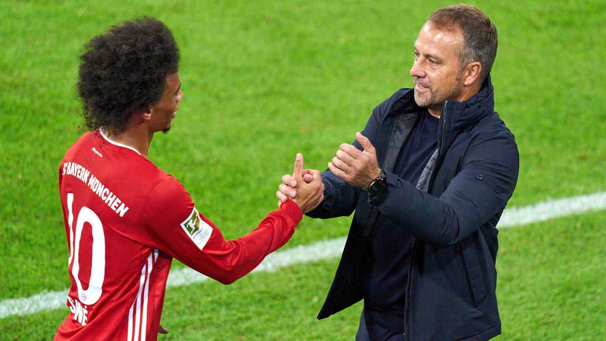 Hansi Flick (re.) und der FC Bayern bekommen es mit der Eintracht aus Frankfurt zu tun Hansi Flick (re.) und der FC Bayern bekommen es mit der Eintracht aus Frankfurt zu tun
