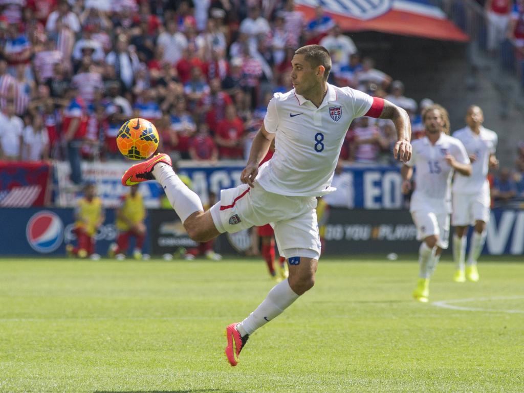 Die Ballbehandlung von US-Kapitän Clint Dempsey lässt auf seine Vorbilder schließen