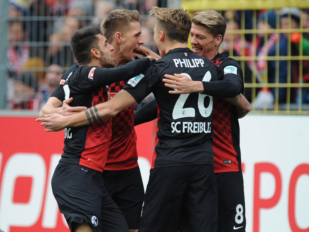 Freiburg rangiert wieder an die Spitze Freiburg rangiert wieder an die Spitze
