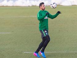 Claudio Pizarro ist zurück im Werder-Training