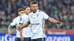 Lukas Podolski erzielt ersten Treffer für Zabrze