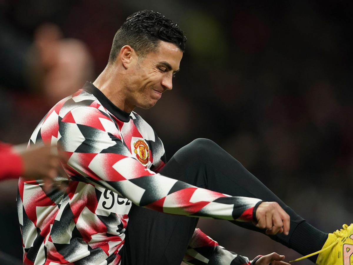 Hatte bei Manchester United einem Fan das Handy weggeschlagen: Cristiano Ronaldo