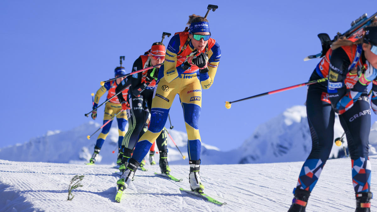 Hanna Öberg fehlt dem schwedischen Biathlon-Team in Pokljuka