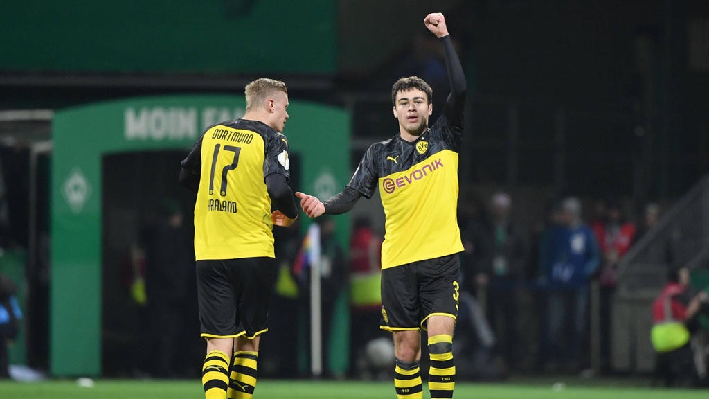 Erling Haaland und Giovanni Reyna konnten das BVB-Aus im Pokal in Bremen nicht verhindern