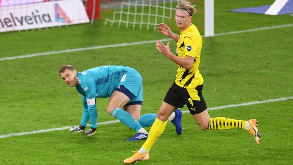 BVB-Torjäger Erling Haaland vergab eine dicke Chance gegen den FC Bayern