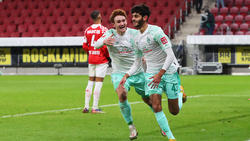 Werder Bremen entschied das Spiel gegen Mainz 05 spät für sich