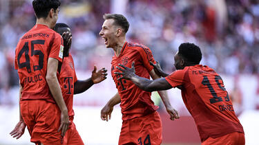 Lovro Zvonarek hat für den FC Bayern bisher ein Bundesliga-Torgeschossen