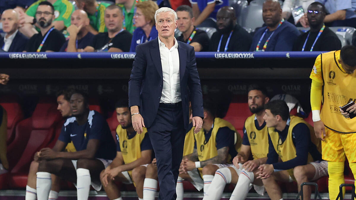 Didier Deschamps hat mit Frankreich das Finale verpasst