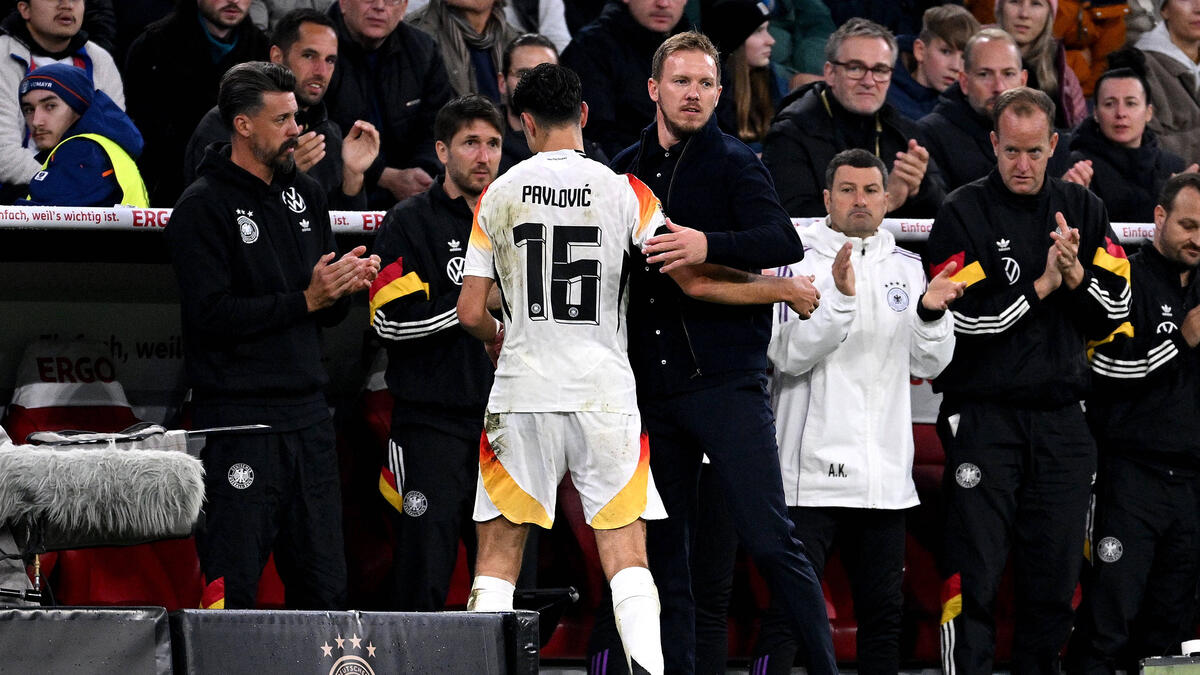 Aleksandar Pavlovic hofft auf eine Rückkehr ins DFB-Trikot