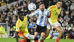 Lionel Messi stand für Argentinien wieder auf dem Platz
