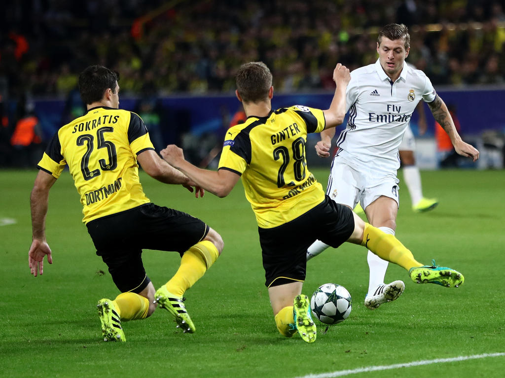 Im Duell von Borussia Dortmund und Real Madrid gab es keinen Sieger