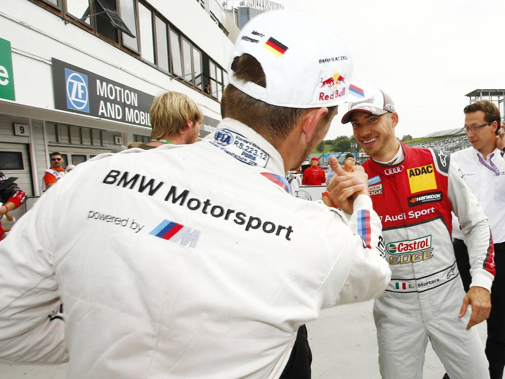 Marco Wittmann und Edorado Mortara fighten um die DTM-Krone Marco Wittmann und Edorado Mortara fighten um die DTM-Krone