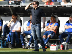 Christian Titz hat mit dem HSV nur noch minimale Chancen auf den Ligaverbleib