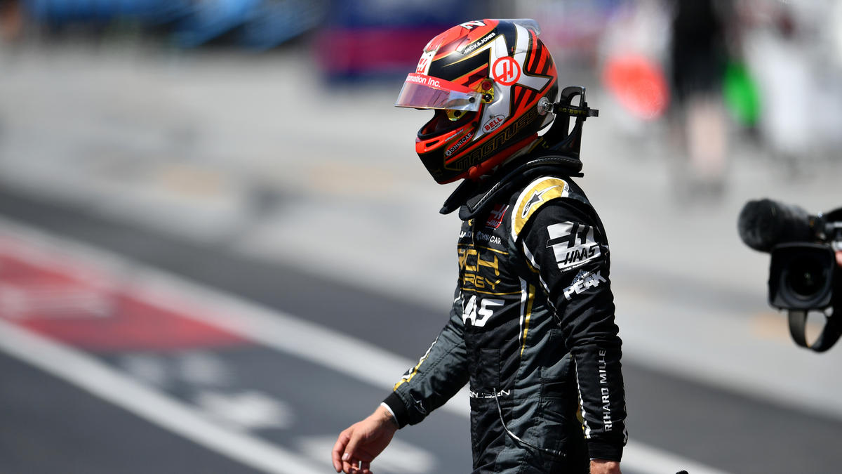 Mit Kevin Magnussen gehen in Kanada die Emotion am Teamradio durch Mit Kevin Magnussen gehen in Kanada die Emotion am Teamradio durch