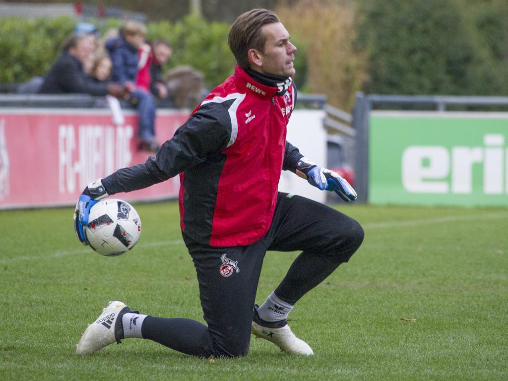 Thomas Kessler wird gegen Gladbach im Kölner Tor stehen Thomas Kessler wird gegen Gladbach im Kölner Tor stehen