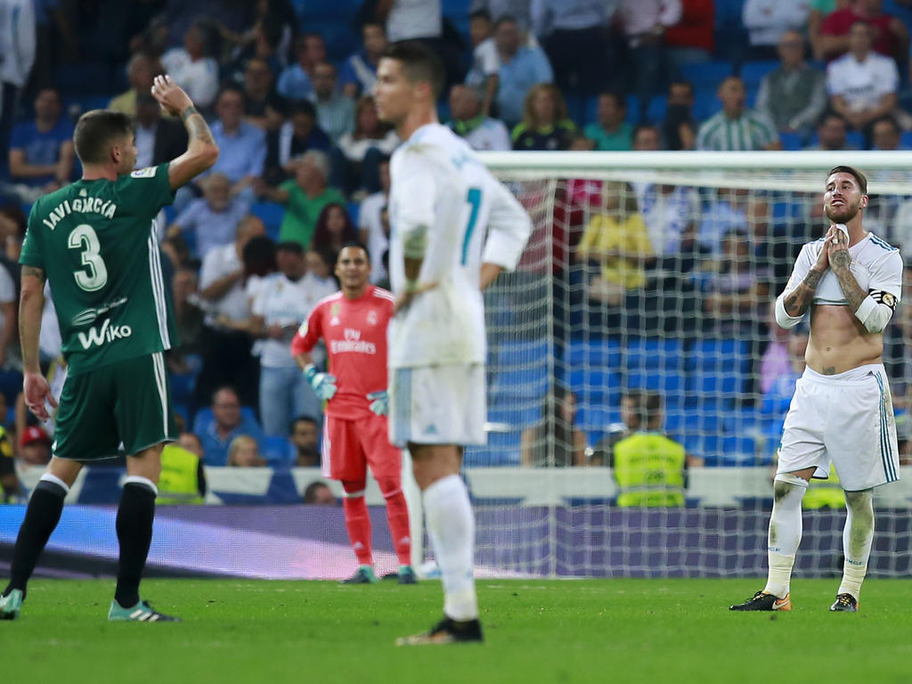 El Madrid cayó derrotado contra el Betis en el último suspiro. (Foto: Getty)