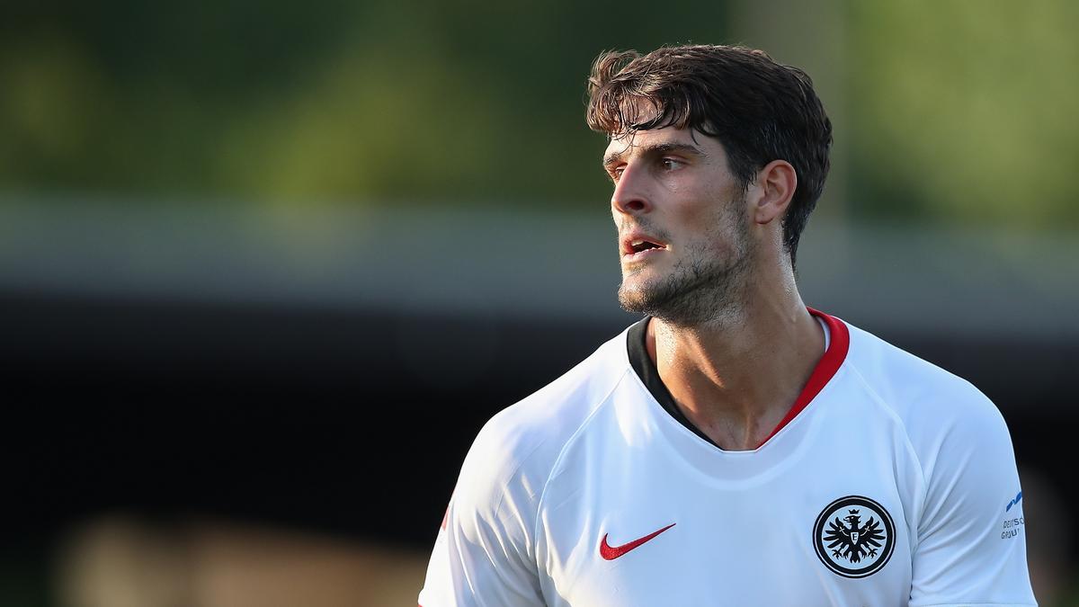 Goncalo Paciência erzielt das 3:1 für Eintracht Frankfurt gegen den FC Luzern Goncalo Paciência erzielt das 3:1 für Eintracht Frankfurt gegen den FC Luzern
