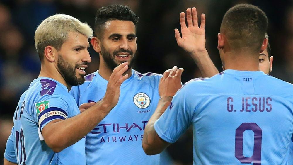 Souveräner Auftritt von Manchester City im Ligapokal Souveräner Auftritt von Manchester City im Ligapokal