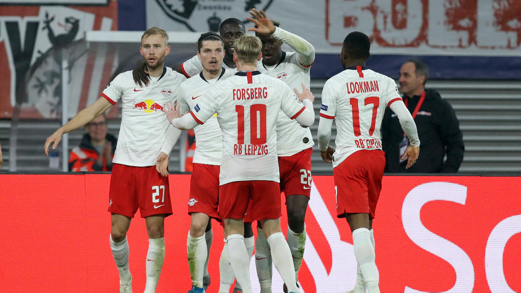 RB Leipzig feierte einen Sieg gegen Zenit St. Petersburg