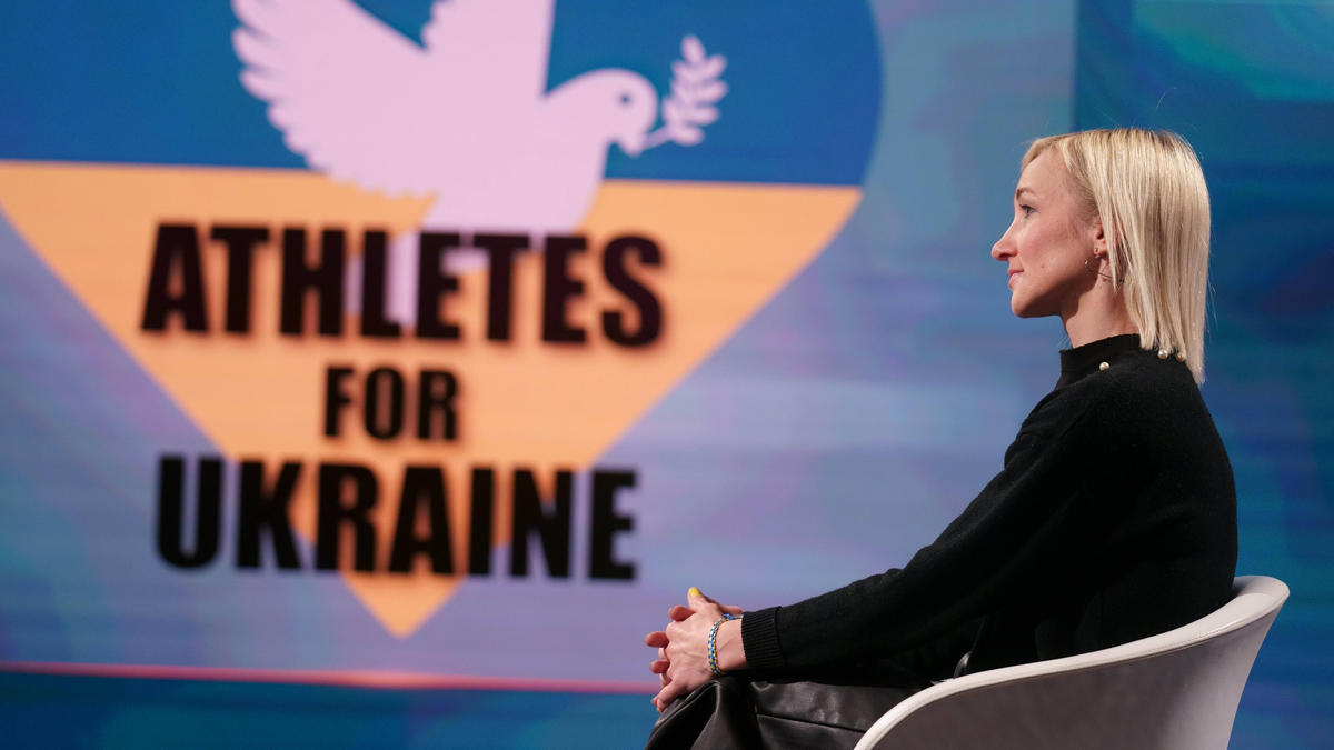 Aljona Savchenko sorgt sich um ihre Familie in der Ukraine
