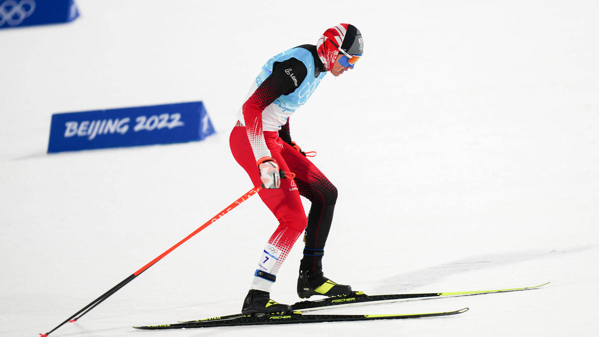 Mario Seidl war mit seinen Leistungen bei den Olympischen Winterspielen von Peking nicht zufrieden