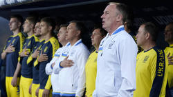 Oleksandr Petrakov ist seit 2021 Nationaltrainer der Ukraine