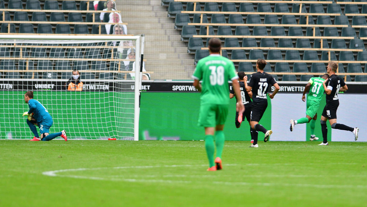 Greuther Fürth bezwang Borussia Mönchengladbach Greuther Fürth bezwang Borussia Mönchengladbach