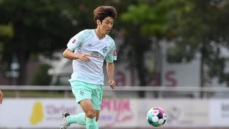 Yuya Osako ist der einzige Nationalspieler den Werder Bremen zu seiner Nationalmannschaft reisen lässt